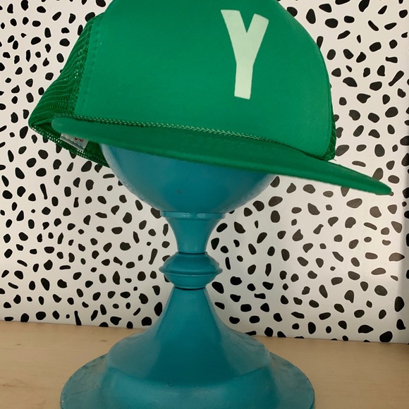 Vintage Green Letter Y Hat 💲10 SALE 🏷 - Picture 5 of 8